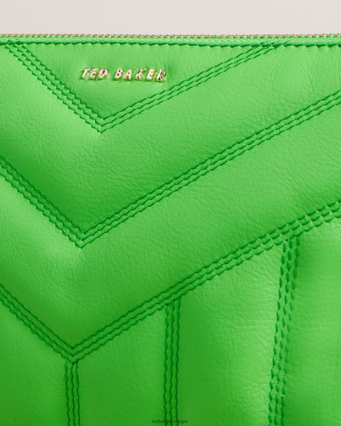 bolsas Ted Baker bolsa crossbody ayasini acolchoada verde mulheres 8X6HDF807