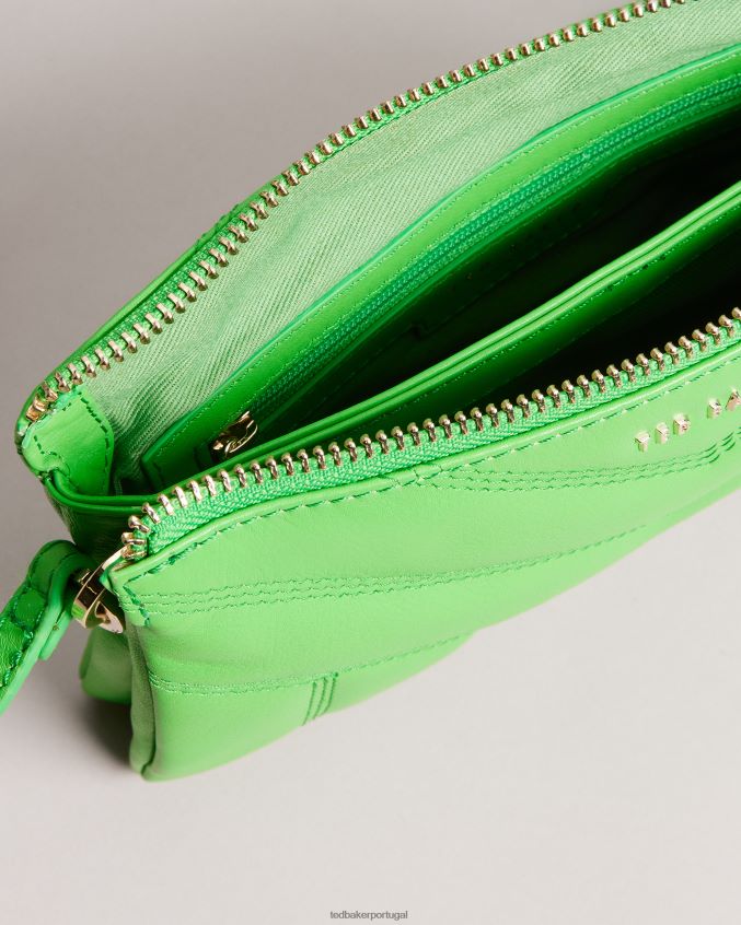 bolsas Ted Baker bolsa crossbody ayasini acolchoada verde mulheres 8X6HDF807