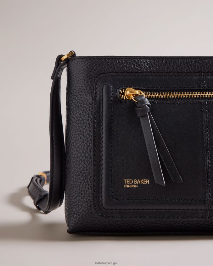 bolsas Ted Baker bolsa crossbody para trabalho nishu preto mulheres 8X6HDF681