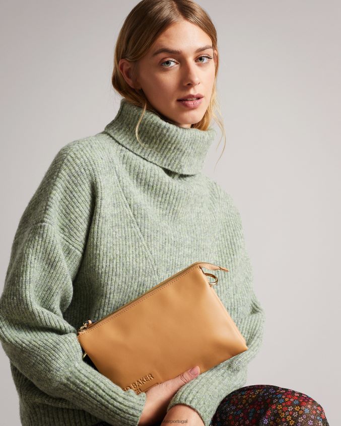 bolsas Ted Baker corpo cruzado com correias da marca darceyy camelo mulheres 8X6HDF749