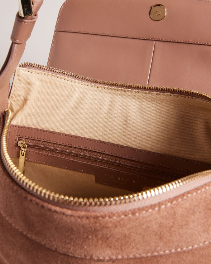 bolsas Ted Baker bolsa tiracolo cheriah com detalhe de corrente natural mulheres 8X6HDF670