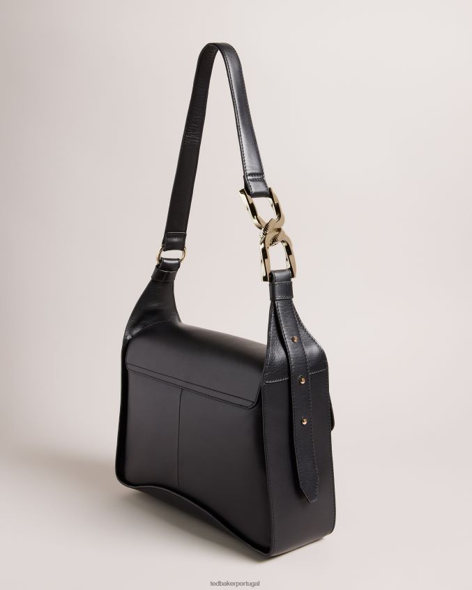 bolsas Ted Baker bolsa tiracolo cheriah com detalhe de corrente preto mulheres 8X6HDF671