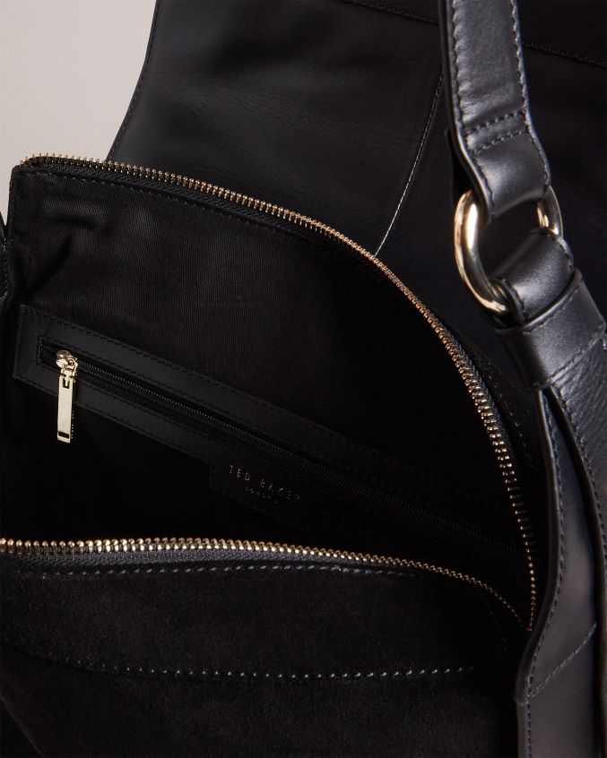 bolsas Ted Baker bolsa tiracolo cheriah com detalhe de corrente preto mulheres 8X6HDF671