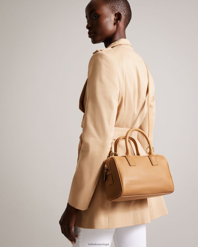 bolsas Ted Baker bolsa tiracolo da marca daralia camelo mulheres 8X6HDF701