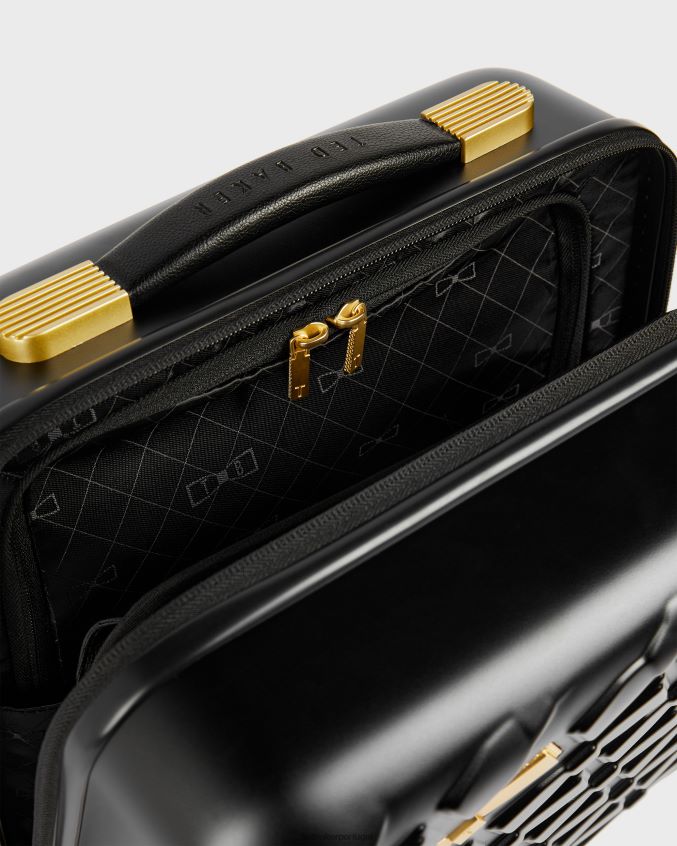 bolsas Ted Baker beelle tbw0304 estojo de vaidade com detalhe de arco preto mulheres 8X6HDF796