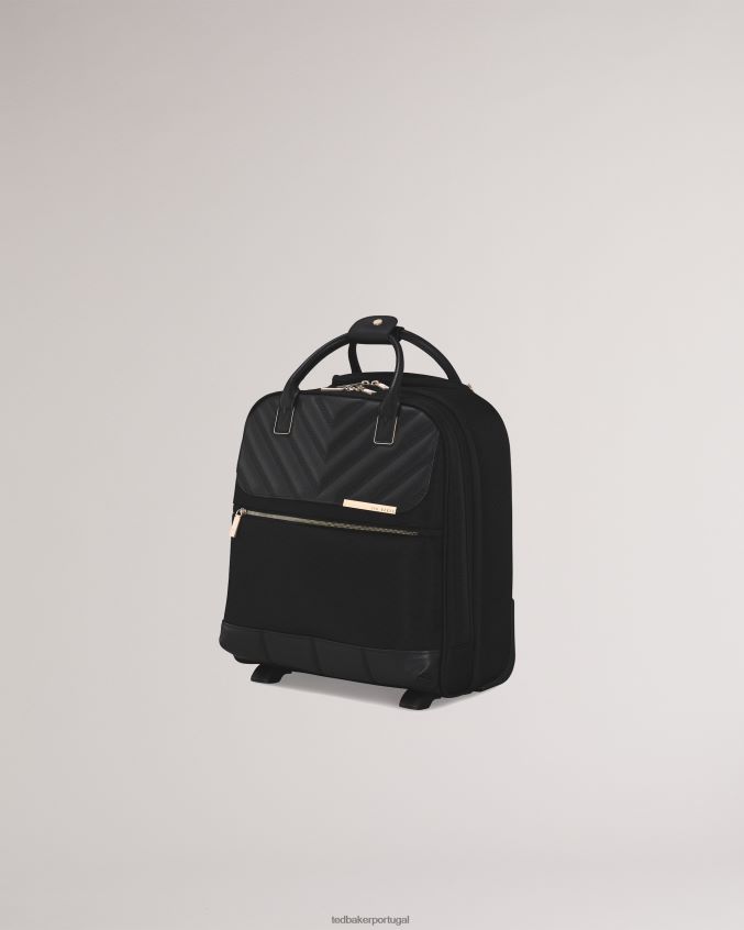 bolsas Ted Baker case de negócios com rodas adeila softside preto mulheres 8X6HDF815