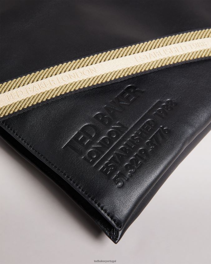 bolsas Ted Baker bolsa hobo grande com alça da marca darcita preto mulheres 8X6HDF785