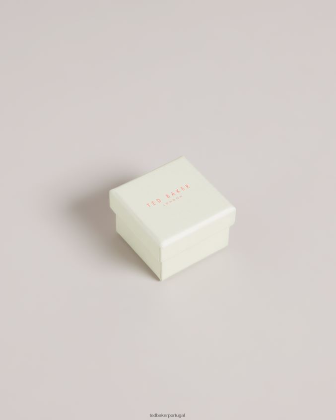 joia Ted Baker brincos de coração de vidro heartan vermelho mulheres 8X6HDF1084