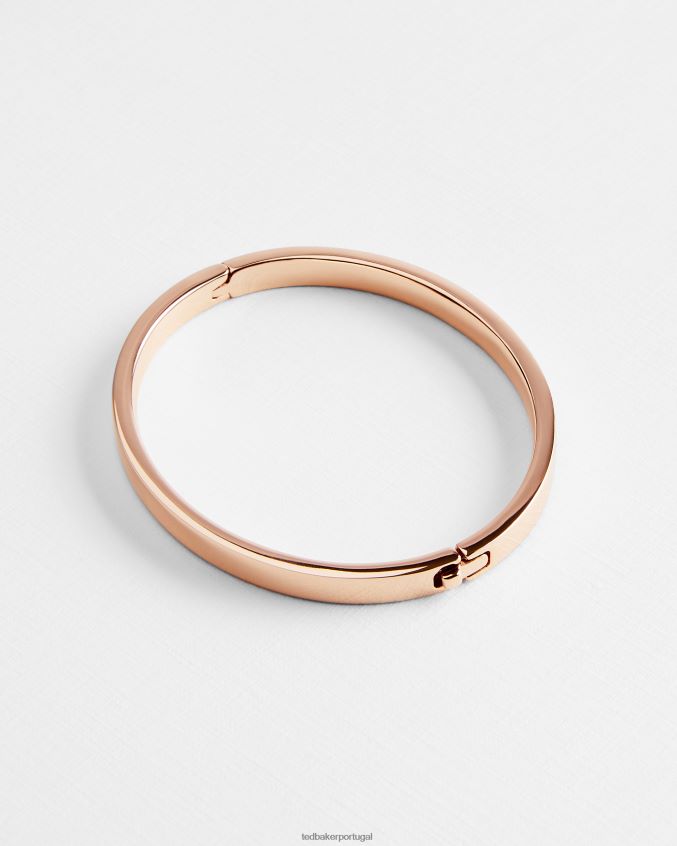 joia Ted Baker pulseira articulada clemina cor rosa ouro mulheres 8X6HDF1023