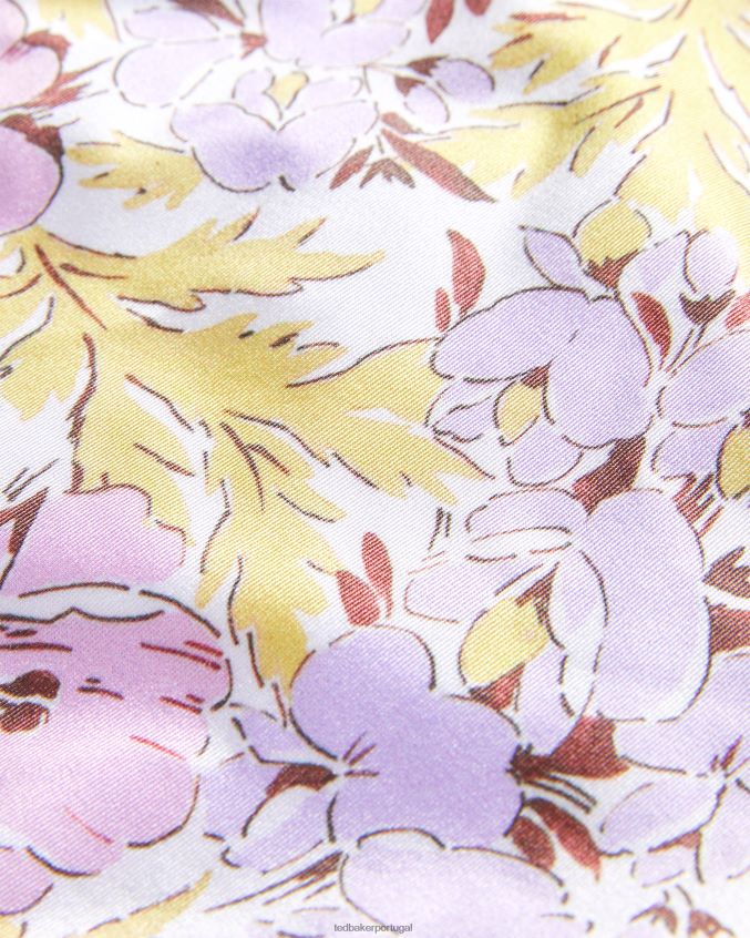 roupas Ted Baker parte de baixo do biquíni tiffnei branco mulheres 8X6HDF418