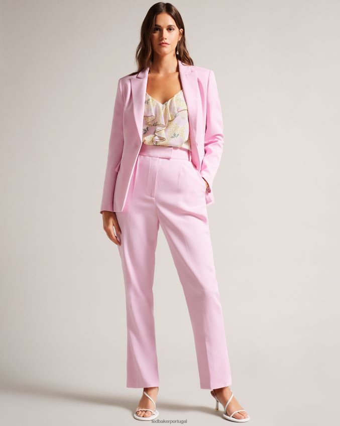 roupas Ted Baker blazer slim fit myyia com peito único lilás mulheres 8X6HDF243