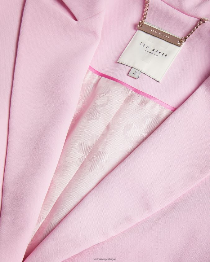 roupas Ted Baker blazer slim fit myyia com peito único lilás mulheres 8X6HDF243