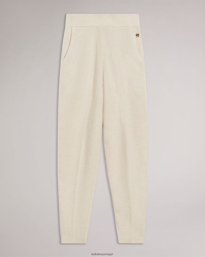 roupas Ted Baker calça jogger juliiah natural mulheres 8X6HDF611