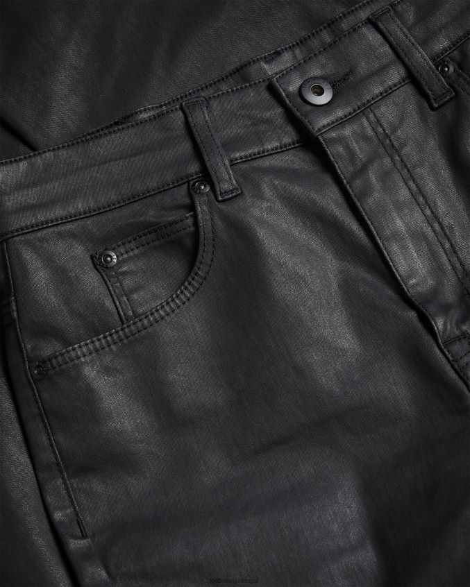 roupas Ted Baker calça jeans skinny stretch jazmynn preto mulheres 8X6HDF82