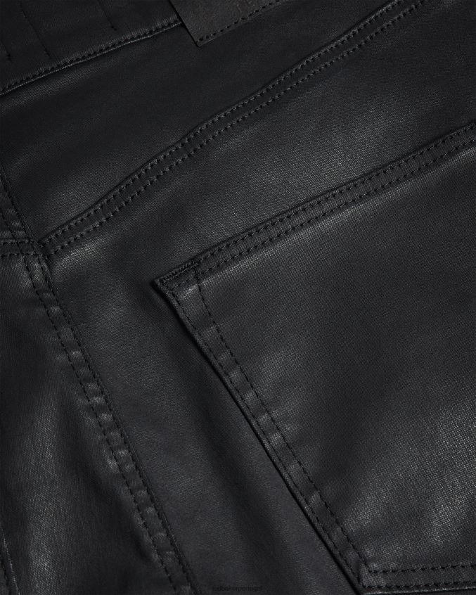 roupas Ted Baker calça jeans skinny stretch jazmynn preto mulheres 8X6HDF82