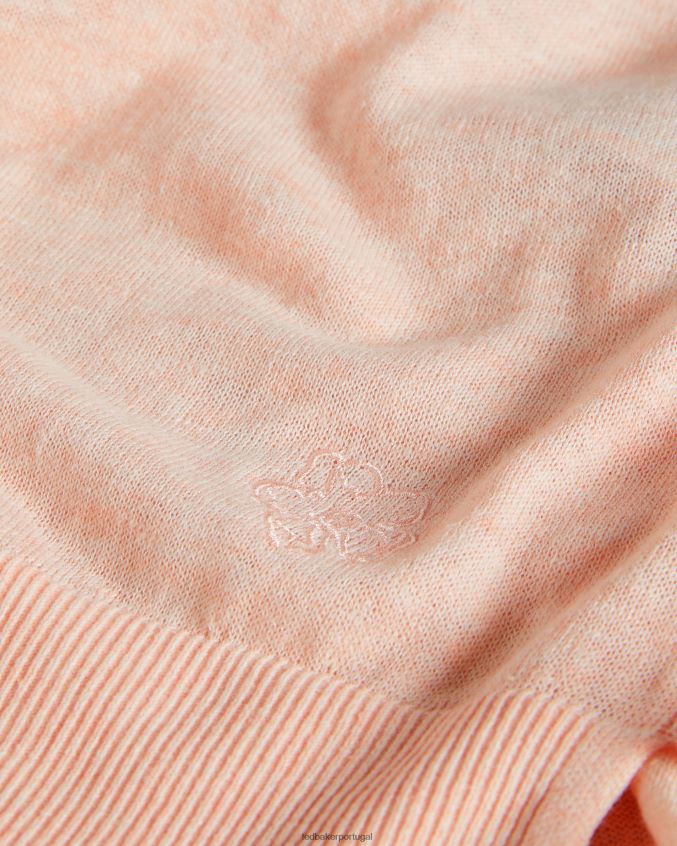 roupas Ted Baker jumper detalhado manga nicci rosa mulheres 8X6HDF617