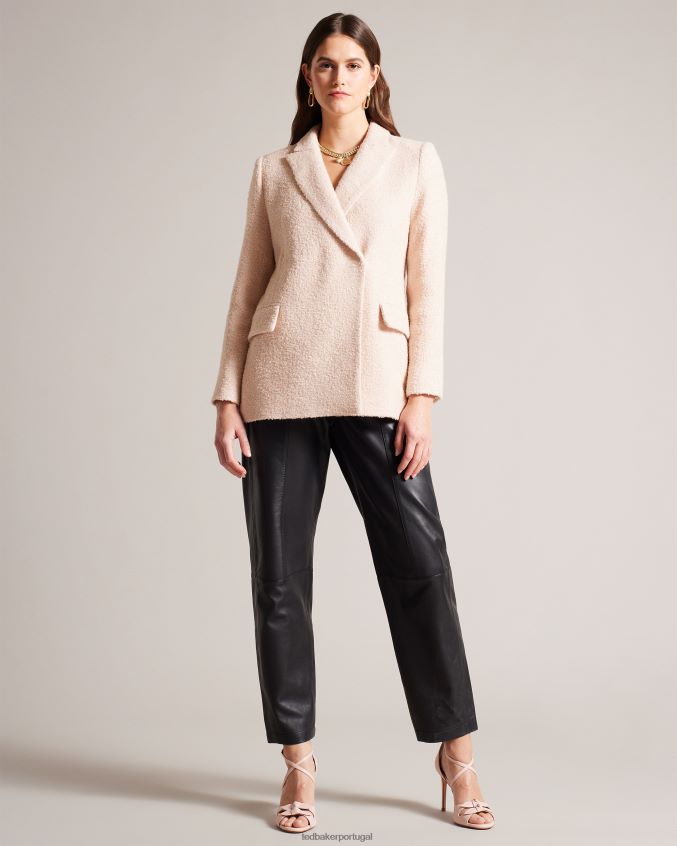 sapato Ted Baker sandália bicci couro salto alto rosa escuro mulheres 8X6HDF885