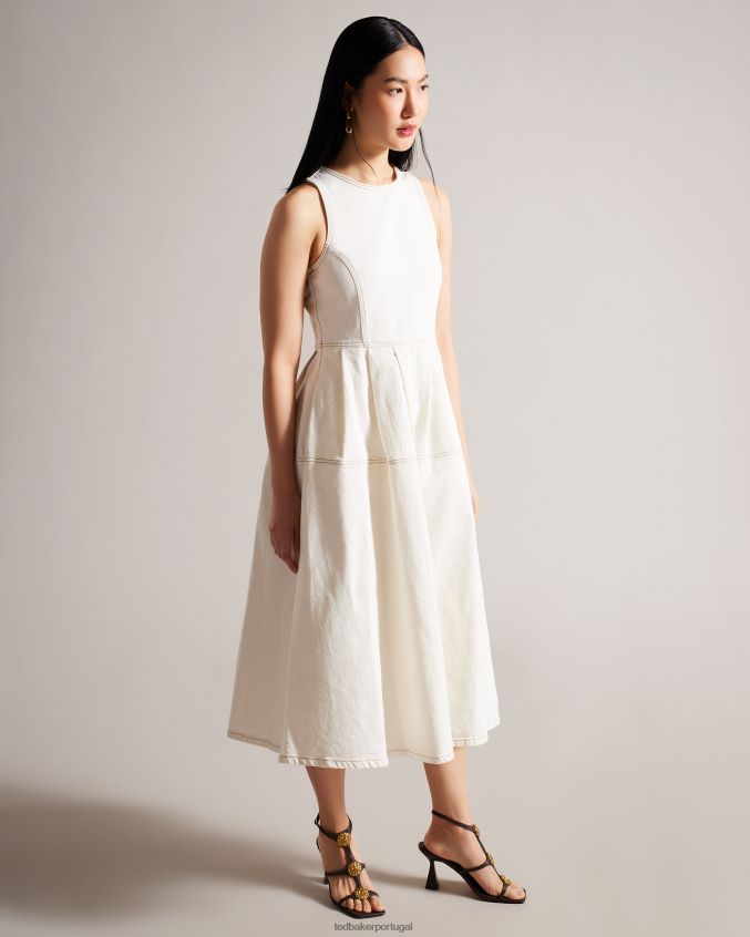 sapato Ted Baker sandálias de salto moeda com textura tayalin marrom mulheres 8X6HDF904