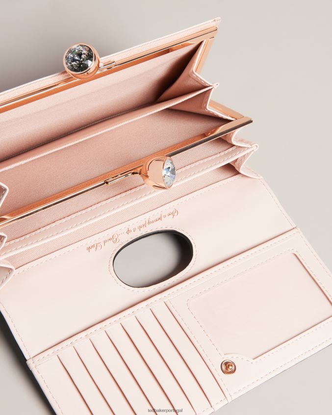 acessórios Ted Baker carteira bobble matinê de couro texturizado tammyy preto mulheres 8X6HDF1176