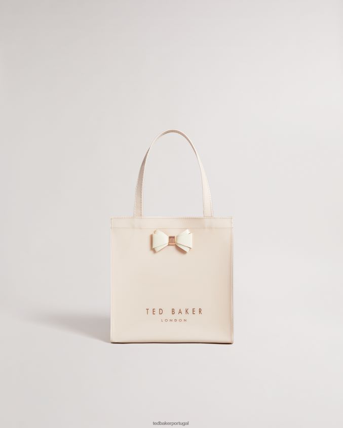 bolsas Ted Baker bolsa de ícone pequeno com arco simples aracon lt-rosa mulheres 8X6HDF836