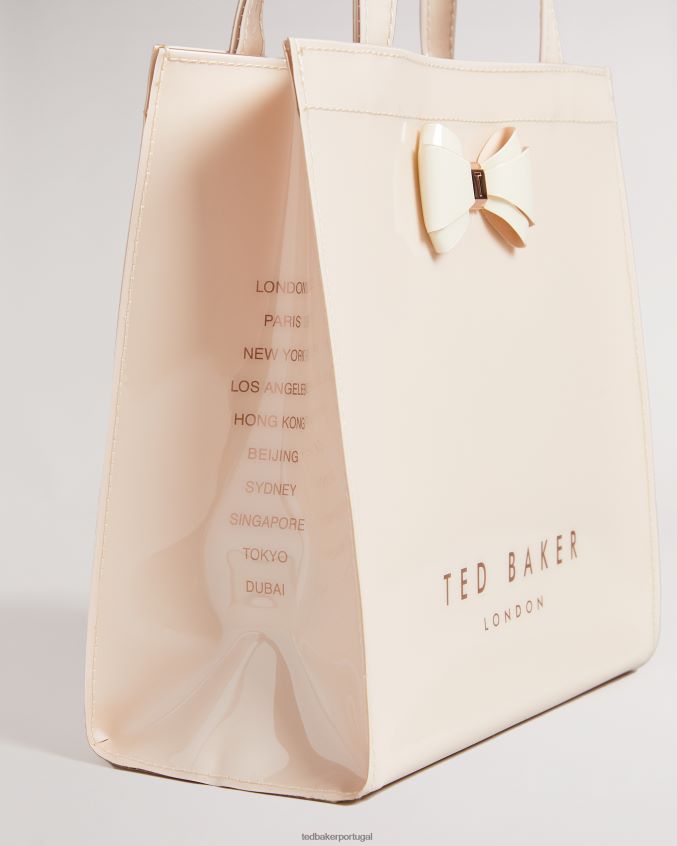 bolsas Ted Baker bolsa de ícone pequeno com arco simples aracon lt-rosa mulheres 8X6HDF836