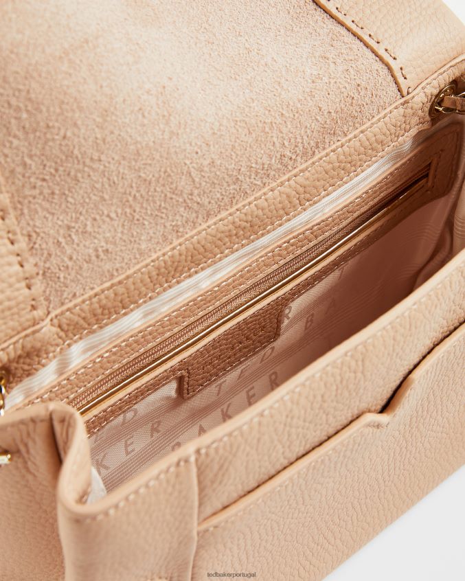 bolsas Ted Baker bolsa xbody de couro macio sem forro parson cinza mulheres 8X6HDF830