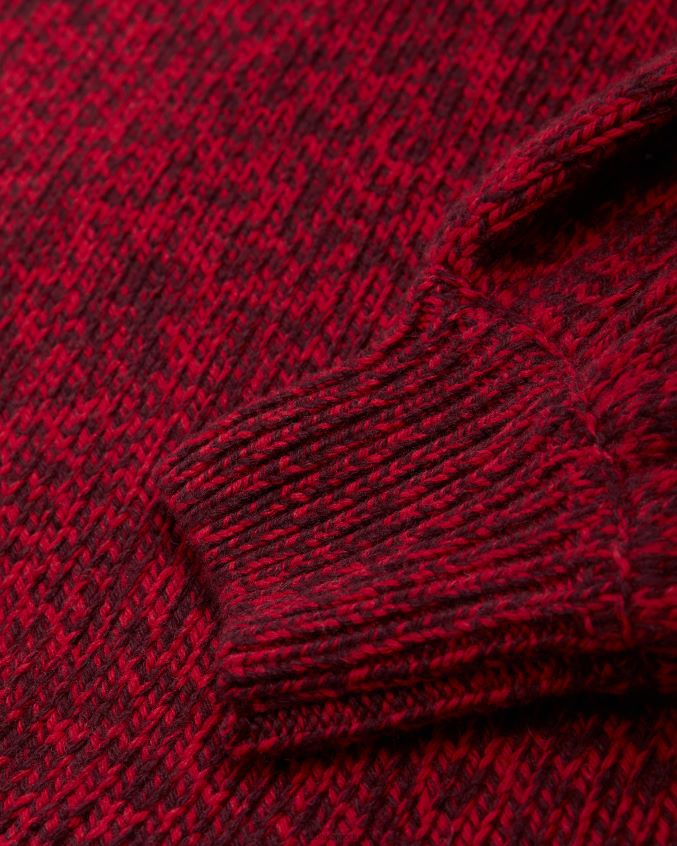 roupas Ted Baker elvinaa suéter robusto com manga extravagante vermelho brilhante mulheres 8X6HDF594