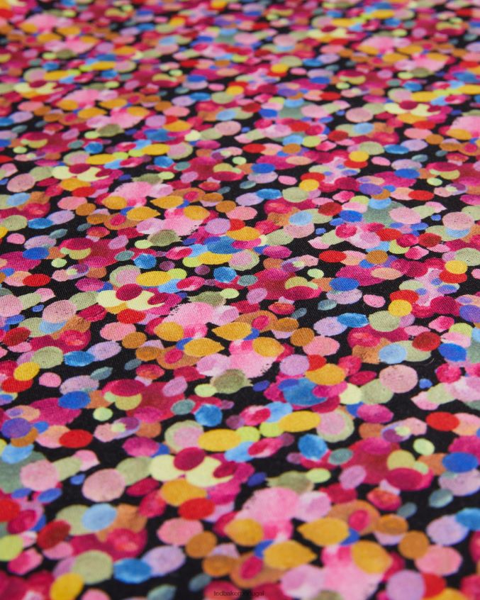 roupas Ted Baker camiseta phebie com estampa de confete preto mulheres 8X6HDF167