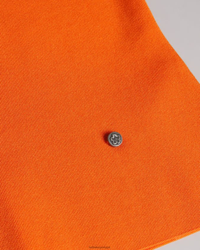 roupas Ted Baker blusa de malha sarhaa laranja pálido mulheres 8X6HDF141