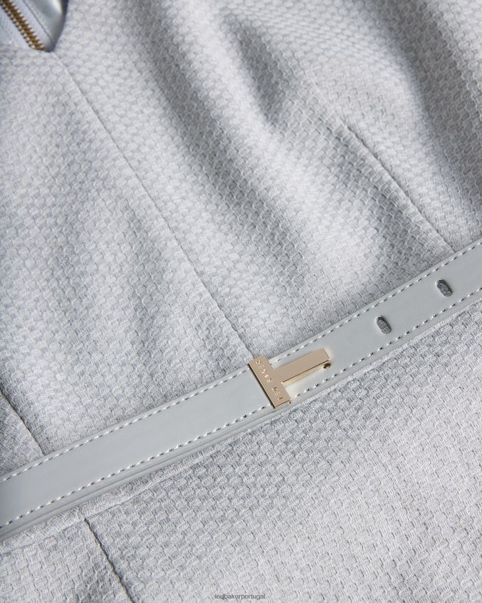 roupas Ted Baker vestido lápis michahd cinza claro mulheres 8X6HDF401