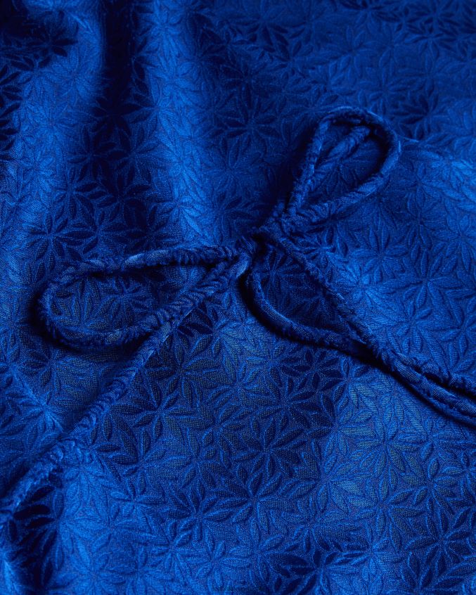 roupas Ted Baker vestido midaxi com decote halter farellll cobalto mulheres 8X6HDF428