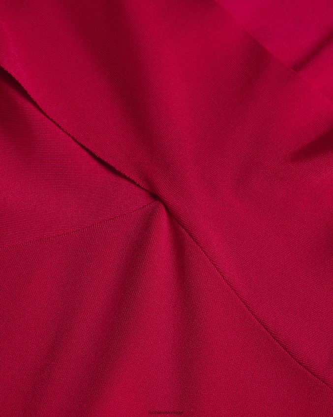 roupas Ted Baker bodycon midi em tricô mikella Rosa brilhante mulheres 8X6HDF198